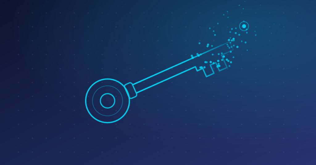 Dissolving key